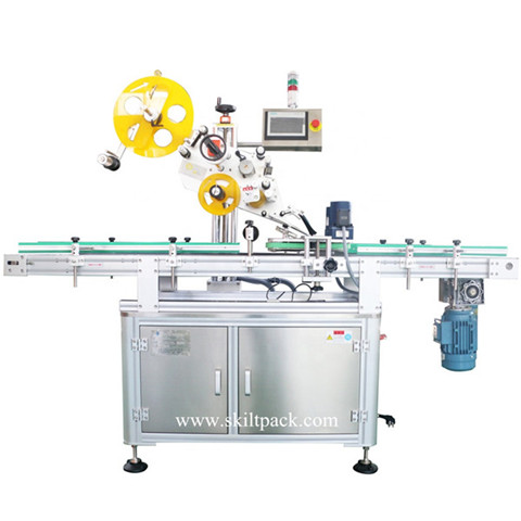 Lock Top Label Sealing Labelling Machine